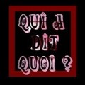 Qui a dit quoi?